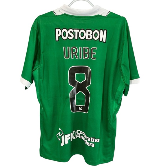 ATLETICO NACIONAL 2026 Nike Jersey URIBE 8 Home Size XL - Picture 3 of 9